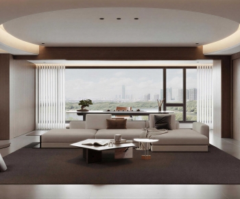Modern A Living Room-ID:993674045
