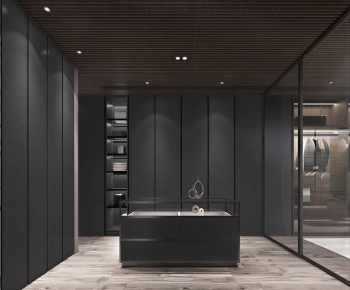 Modern Clothes Storage Area-ID:777099185