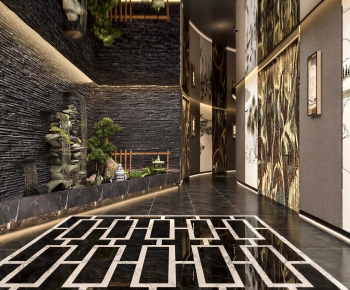 New Chinese Style Corridor-ID:444905045