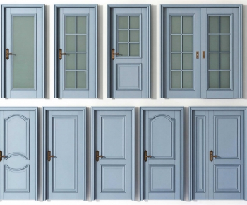 Simple European Style Single Door-ID:645905973