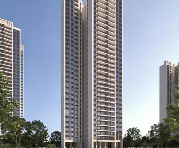 Modern Residential Building-ID:409564024