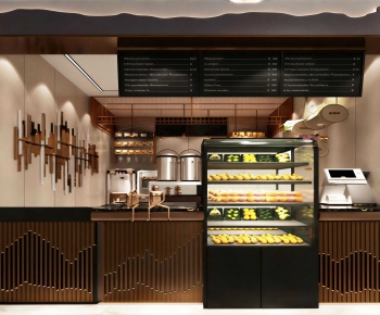 New Chinese Style Milk Tea Shop-ID:558090931