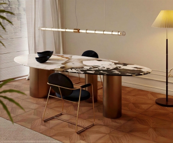 Modern Dining Table And Chairs-ID:893057119