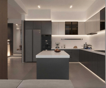 Modern Open Kitchen-ID:614355094