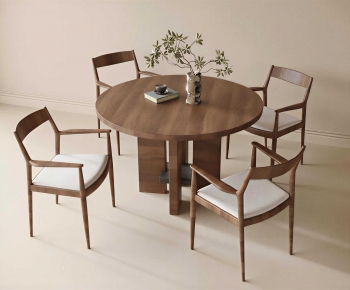 Modern Dining Table And Chairs-ID:743484025
