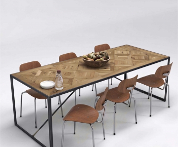 Modern Dining Table And Chairs-ID:947654963