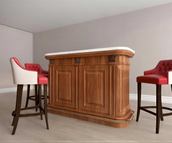 Simple European Style Counter Bar-ID:541861068