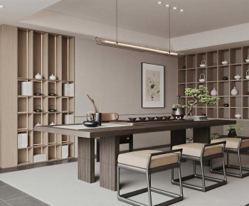 New Chinese Style Tea House-ID:564199929