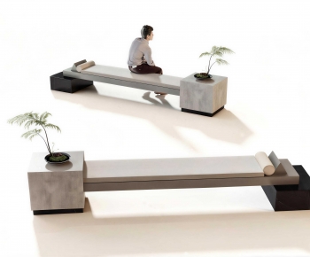 Wabi-sabi Style Bench-ID:574779035