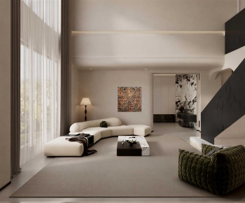 Wabi-sabi Style A Living Room-ID:354309115