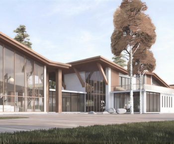 Modern Appearance Of Commercial Building-ID:674308064