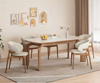 Modern Dining Table And Chairs-ID:819850044