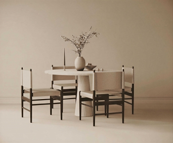 Modern Dining Table And Chairs-ID:691928994