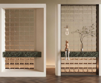 Modern Glass Screen Partition-ID:618205074