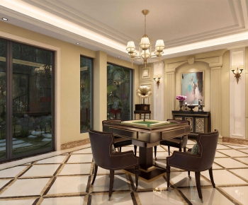 New Classical Style Chess And Card Room-ID:719269998