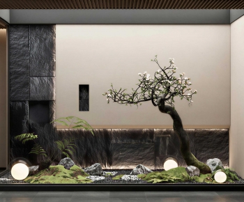 New Chinese Style Plant Landscaping-ID:943356045