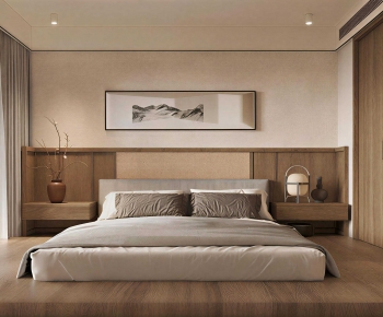 New Chinese Style Bedroom-ID:100960793