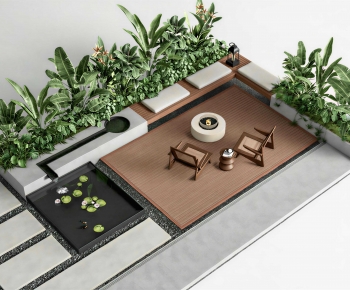 Chinese Style Courtyard/landscape-ID:275326017