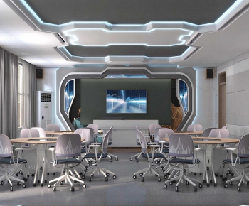 Modern Smart Classroom-ID:135512116