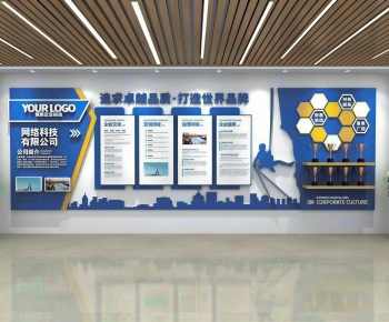 Modern Exhibition Hall-ID:585242039