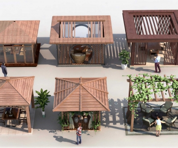 New Chinese Style Pavilion-ID:457484019