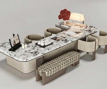 Modern Tea Tables And Chairs-ID:881973989
