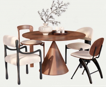 Modern Dining Table And Chairs-ID:300453909
