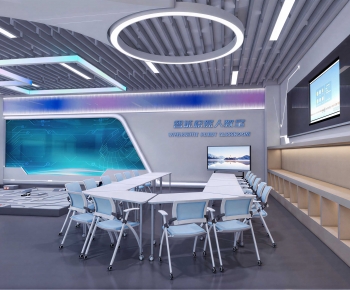 Modern Exhibition Hall-ID:951600148