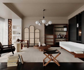 Modern A Living Room-ID:361593963
