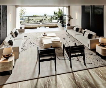 Modern A Living Room-ID:929524901