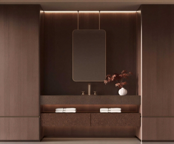 Modern Bathroom Cabinet-ID:735413074