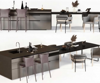 Modern Dining Table And Chairs-ID:264750001