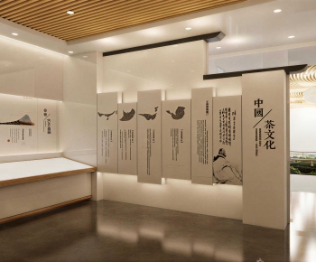 New Chinese Style Exhibition Hall-ID:887928019