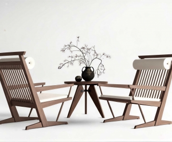 New Chinese Style Outdoor Chair-ID:207694057