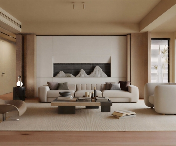 Wabi-sabi Style A Living Room-ID:227138043