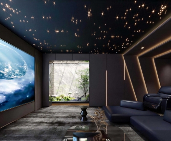 Modern Audiovisual Room-ID:733491902
