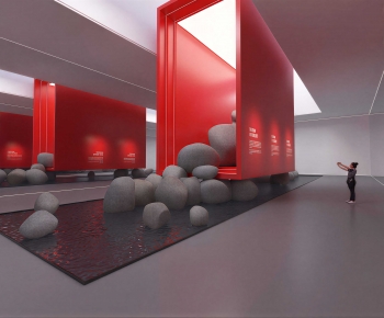 Modern Exhibition Hall-ID:519751078