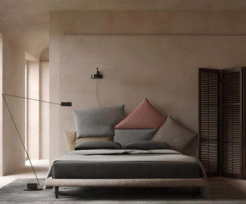 Wabi-sabi Style Bedroom-ID:404866936