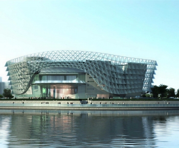Modern Architecture Of Artistic Style-ID:789019118