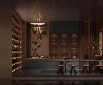 New Chinese Style Tea House-ID:534625059