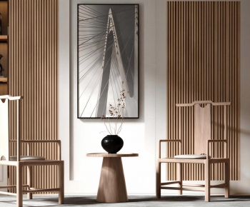 New Chinese Style Lounge Chair-ID:237176903