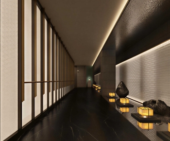 New Chinese Style Corridor-ID:659051906