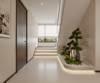New Chinese Style Stairwell-ID:578927046