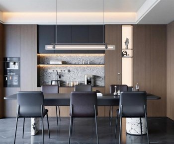 Modern Dining Room-ID:493705036