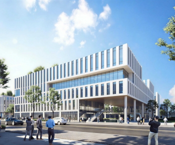 Modern Appearance Of Commercial Building-ID:157080894