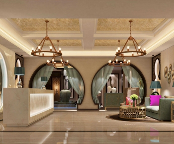 New Chinese Style Lobby Hall-ID:274792919