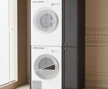 Modern Laundry Cabinet-ID:370703948