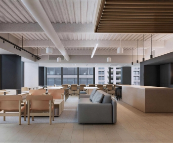 Modern Office Tea Room-ID:439127926