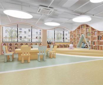 Modern Children's Reading Room-ID:998884924