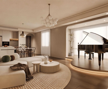 Wabi-sabi Style A Living Room-ID:627624036